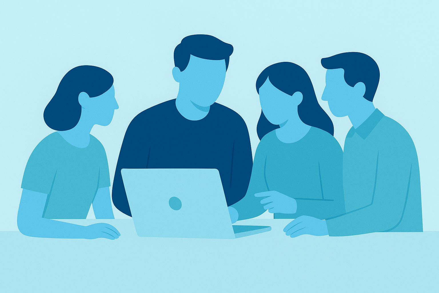 People collaborating