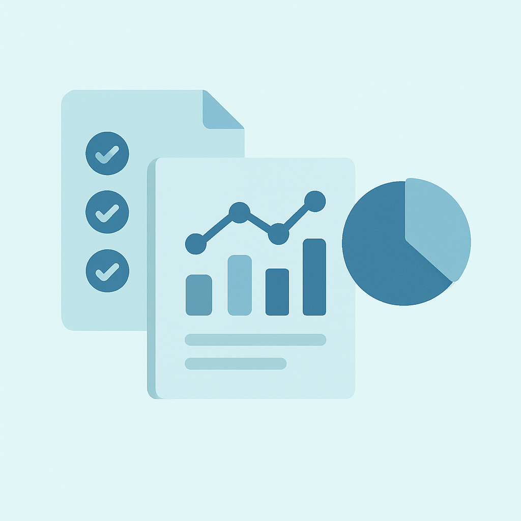 Dashboard with reports